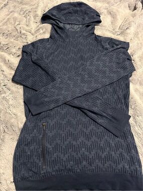 Lululemon Hooded Knit Sweater - Navy